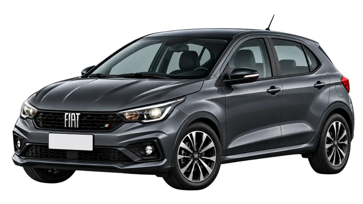 Fiat Argo em vista frontal, carro usado nesta página para calcular o seguro do Fiat Argo